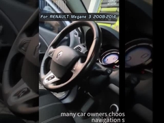 PANELLO DI CONTROLLO STYLE OEM per la RENAULT Megane 3 2008-2014 / RENAULT Fluence 2013-2016 (L-031)