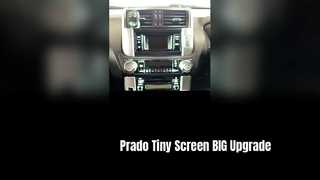 Enorme schermo stile Tesla da 13,6" per Land Cruiser Prado (TZG1801/1802)