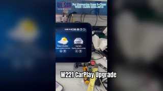 Mercedes-Benz Classe S W221 Lettore multimediale Android da 12,3" | GPS e CarPlay (ZCV/ZCE/ZCM/ZDV/ZDE/ZDM/